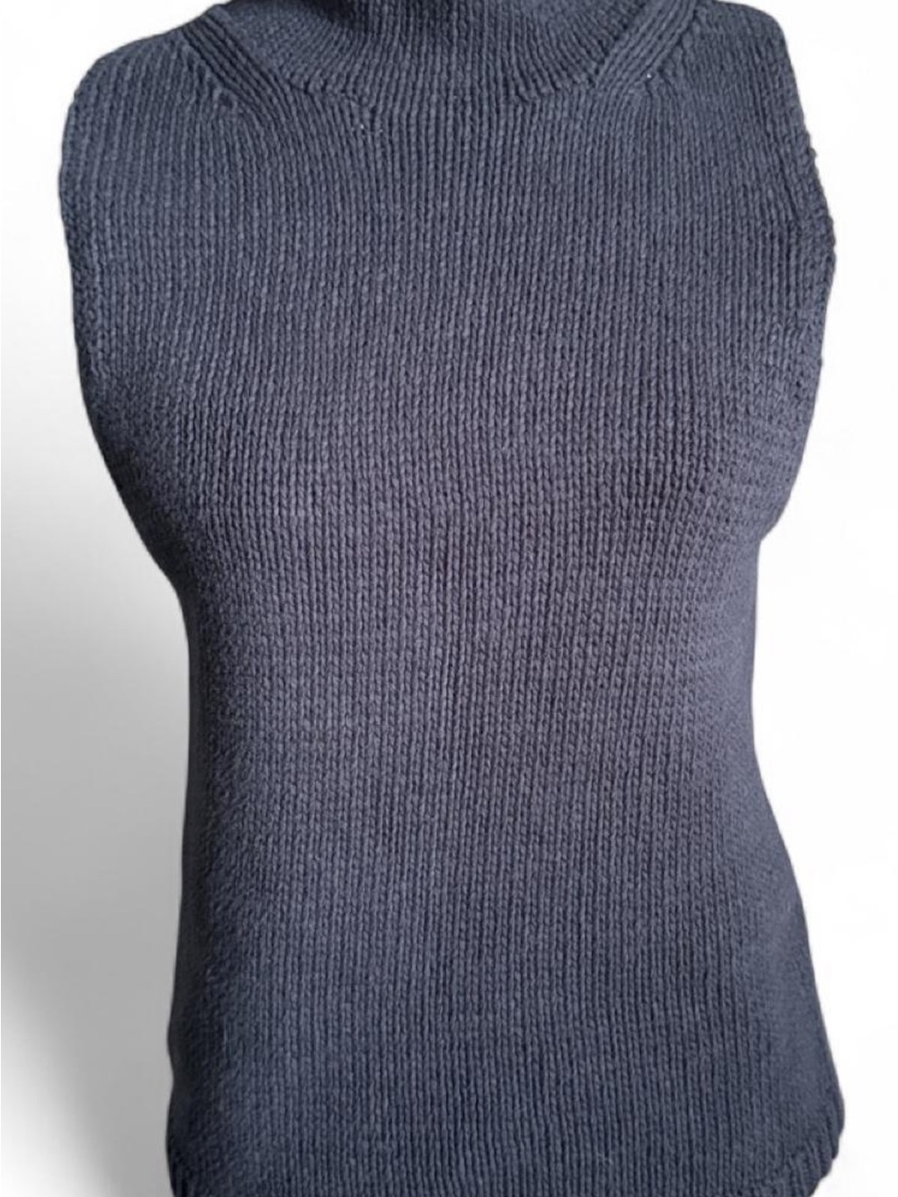 J. Crew Black Knit Sleeveless Sweater